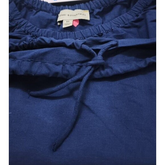 Kerri Rosenthal Lizzie Eyelet Blouse Top Heart Embroidered Cotton XS New 272481 - Picture 9 of 9